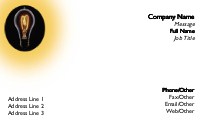 Generating Ideas Full Colour Business Cards