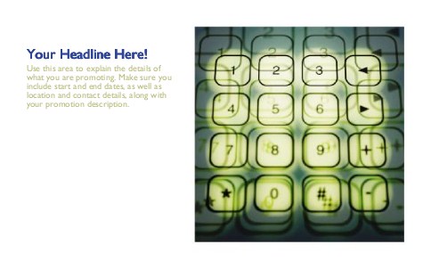 Digits Full Colour Oversized Postcards