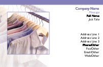 Shirts Full Colour Business Cards