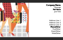 Fashionable Full Colour Business Cards