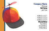 Propeller Hat Full Colour Business Cards