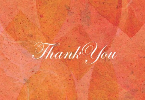 Thanks Naturally Thank You Cards