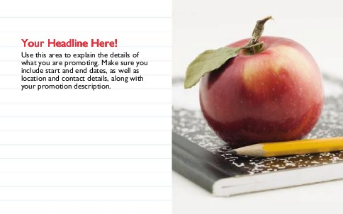Food for Thought Full Colour Oversized Postcards