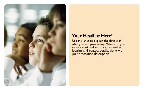 Passion for Learning Full Colour Oversized Postcards