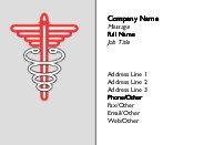 Good Medicine Full Colour Magnetic Business Cards