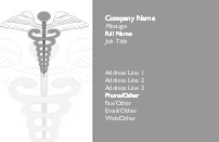 Modern Medicine Full Colour Magnetic Business Cards