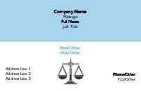 The Proper Balance Full Colour Magnetic Business Cards