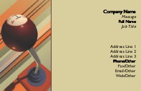 Gear Shift Full Colour Business Cards