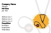 Listen To My Heart Full Colour Magnetic Business Cards