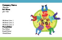 All Together Now Full Colour Business Cards