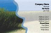 Beach Landscape Full Colour Business Cards
