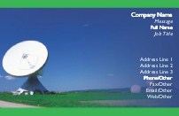Sky Signal Recycled Business Cards