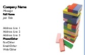 Stacked High Full Colour Business Cards