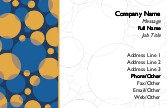 Tiny Bubbles Full Colour Magnetic Business Cards