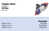 Toy Train Full Colour Business Cards