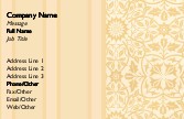 Antique Elegance Recycled Business Cards