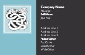 Coiled Creature Full Colour Magnetic Business Cards