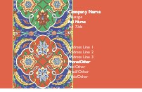Eastern Inspired Full Colour Magnetic Business Cards
