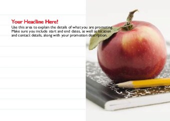 Food for Thought Full Colour Standard Sized Postcards