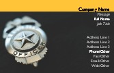 Protect and Serve Full Colour Magnetic Business Cards