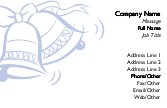 Wedding Bells Full Colour Business Cards