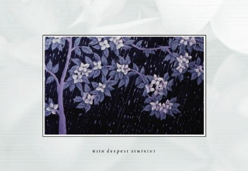 Deepest Sympathy Flowering Tree