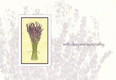 Deepest Sympathy Purple Bouquet