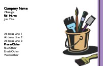 Canvas Ready Full Colour Business Cards