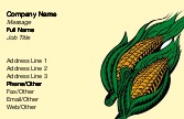Corn Cobs Full Colour Magnetic Business Cards