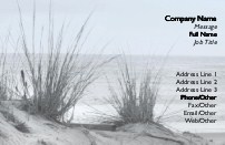 On the Dunes Full Colour Business Cards