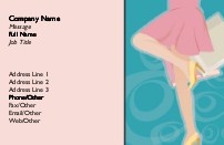 One Step Ahead Full Colour Business Cards