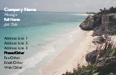 Peaceful Paradise Full Colour Business Cards