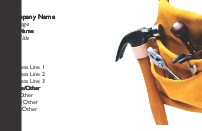 Tool Belt with Tools