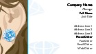 Stately Diamond Stud Full Colour Business Cards