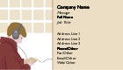 Tuned In Recycled Business Cards