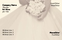 Bride with Bouquet