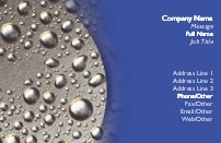 Wet Metallic Full Colour Magnetic Business Cards