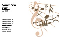 A Notable Performance Full Colour Business Cards