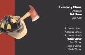 Flame Fighter Full Colour Business Cards