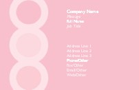 Triple Rings Full Colour Business Cards