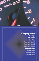 I Need Speed Full Colour Business Cards