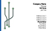 Interesting Intersection Full Colour Magnetic Business Cards