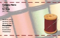 Sew Many Colours Full Colour Magnetic Business Cards