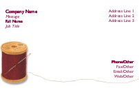 Sew Ready Full Colour Magnetic Business Cards