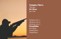 Taking Aim Full Colour Magnetic Business Cards