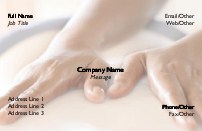 The Magic Touch Full Colour Business Cards