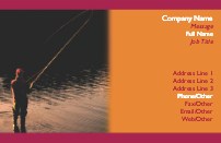 Fly Fish Wish Full Colour Business Cards