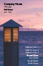 Beach Lantern Full Colour Business Cards