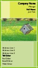 Nesting Box Full Colour Business Cards