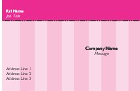 Sweet As Candy Full Colour Business Cards